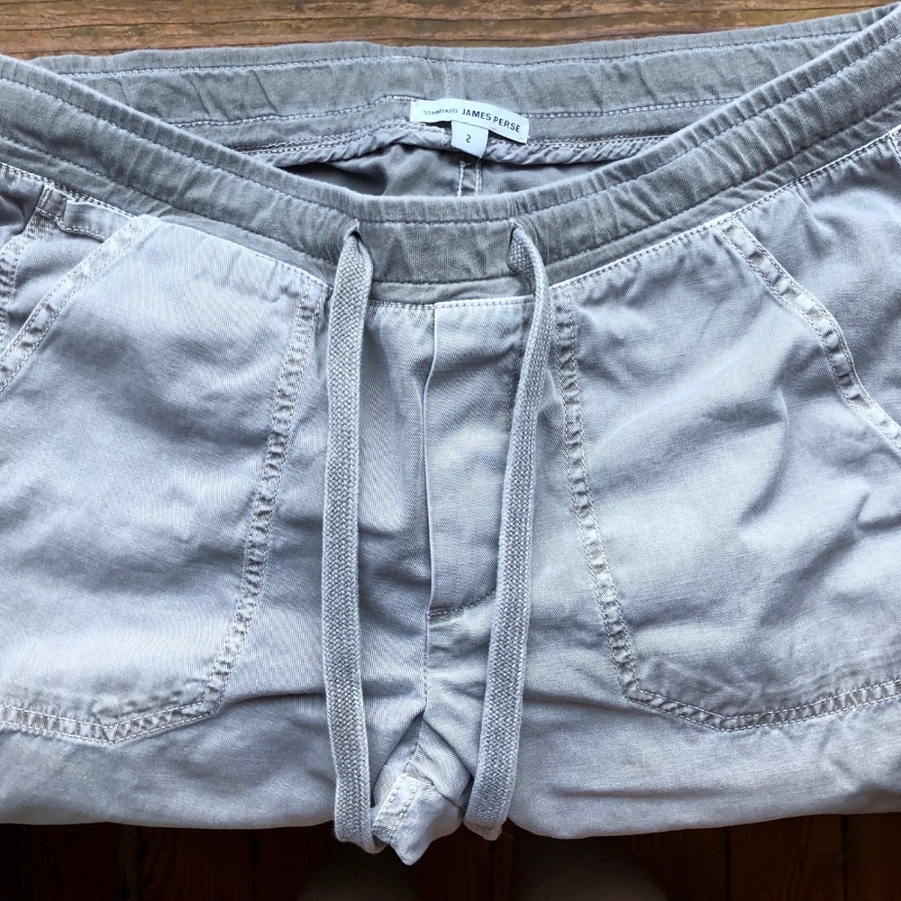 STANDARD JAMES PERSE Crop Drawstring Pants